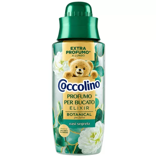 Coccolino Illatfokozó Elixir mosóparfüm - Botanical Oasi Segreta friss üde citrus és liliom illat 342ml