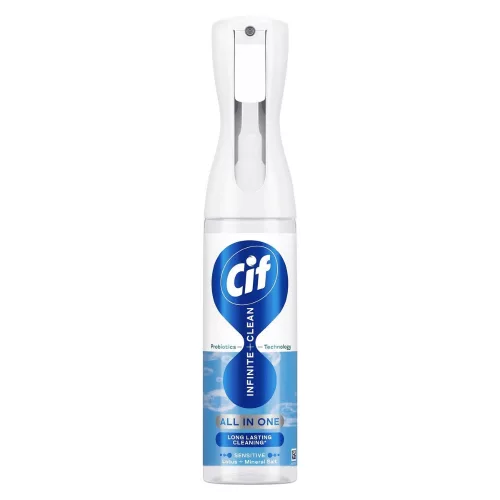 Cif Infinite+Clean All in One tisztítóspray Sensitive Lótuszvirág & Ásványi só (280 ml)