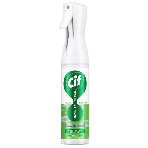 Cif Infinite+Clean All in One tisztítóspray Clean Lime & Lemongrass (280 ml)