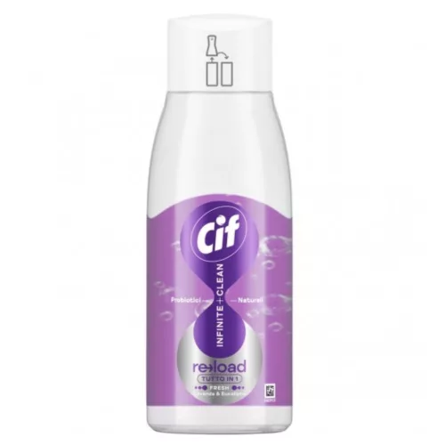Cif Infinite+Clean All in One utántöltő Fresh Levendula & Eukaliptusz (590 ml)