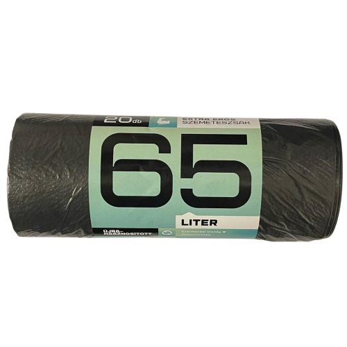 Mamuth szemeteszsák extra erős, 65L, 70x60cm, 20db/tekercs (20tekercs/karton) 
