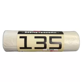   Mamuth szemeteszsák extra erős, 135L, 110x70cm, 10db/tekercs ÁTLÁTSZÓ/NATUR