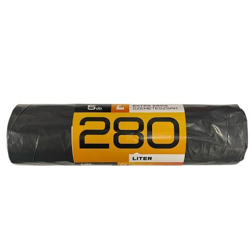 Mamuth szemeteszsák extra erős, 280L, 135x115cm, 10db/tekercs (10tekercs/karton) 