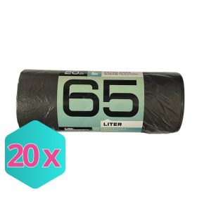   Mamuth szemeteszsák extra erős, 65L, 70x60cm, 20db/tekercs KARTON - 20 db