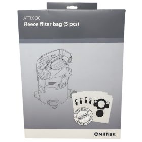   Nilfisk-BLUE Attix 30 porszívóhoz való porzsák 5 db-os csomagban