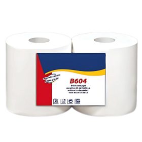 Prior B604 ipari papírtörlő 2 rétegű fehér (2 tekercs)