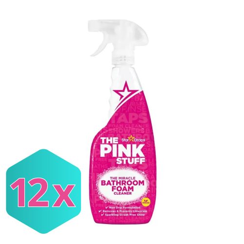 The Pink Stuff fürdőszobai tisztító hab 750ml KARTON - 12 db