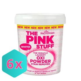   The Pink Stuff folteltávolító por, fehér ruhákhoz 1kg KARTON - 6db