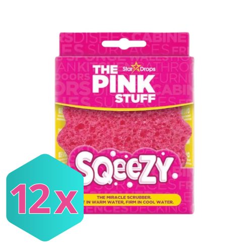The Pink Stuff Sqeezy Csodaszivacs KARTON - 12 db
