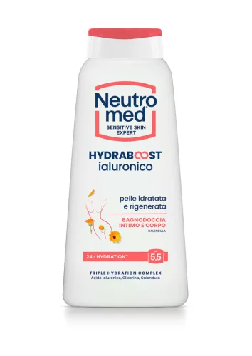 Sutter Neutromed Hydraboost Intimo E Corpo intim lemosó és tusfürdő körömvirággal 600ml 12db/gyűjtő