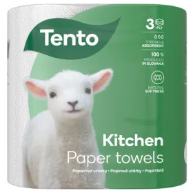 Tento Kitchen 2 tekercses háztartási papírtörlő