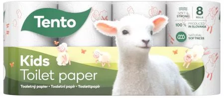 Tento Kids 8 tekercses toalettpapír