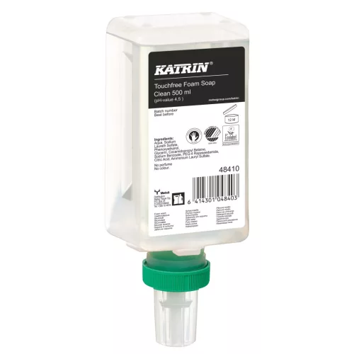 Katrin CLEAN "Touchfree" érintésmentes habszappan 500 ml