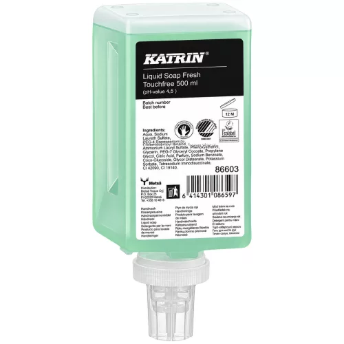 Katrin Fresh Touchfree érintésmentes folyékony szappan 500 ml