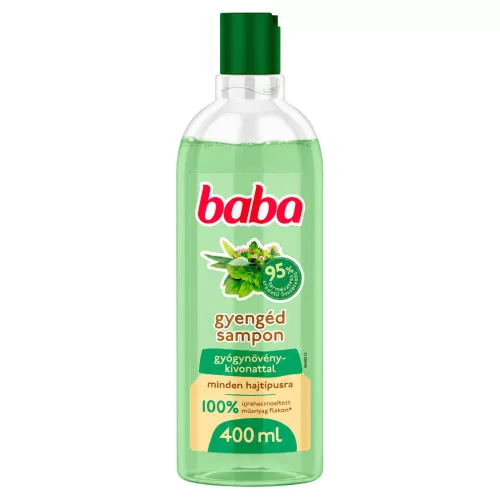 Baba sampon minden hajtípusra gyógynövénykivonattal 400ml