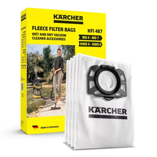 Karcher WD 4-6 Flíz porzsák KFI 487 4db