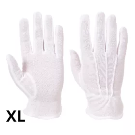   Portwest A080 textil kesztyű mikropontozott fehér "XL"