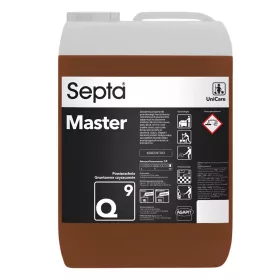   Septa Master Q9 Professzionális lúgos mélytisztító szer guminyom, korom, olaj és fémoxidok eltávolítására 10L