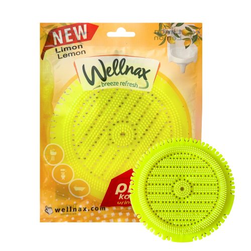 Wellnax piszoár illatosító rács Citrom 50g