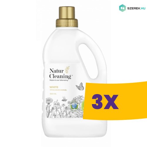 Naturcleaning White hipoallergén mosógél 3000 ml (Karton - 3 db)