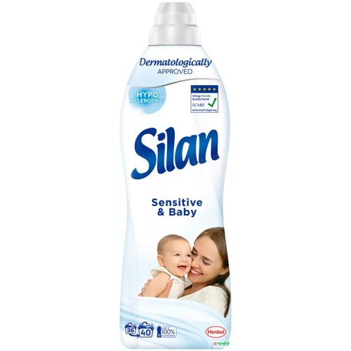 Silan textilöblítő koncentrátum Sensitive 880ml 40 Mosásos (6db/karton)
