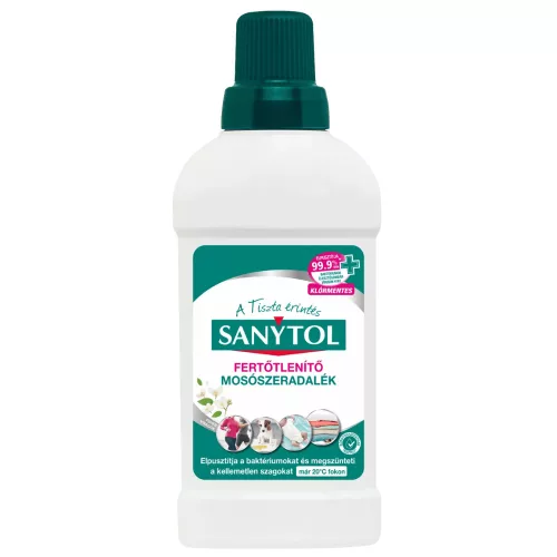 Sanytol Fertőtlenítő mosószeradalék Fehér virágok (1 L)