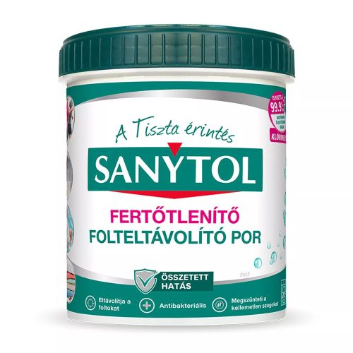 Sanytol folteltávolító fertőtlenítős por 450g (8db/karton)