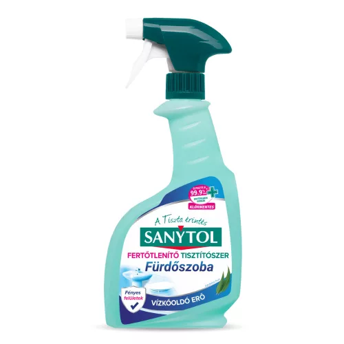 Sanytol fürdőszobai fertőtlenítő tisztítószer vízkőoldó (500 ml)