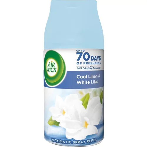 Air Wick FreshMatic utántöltő Friss Ruha és Fehér Orgona (250 ml)