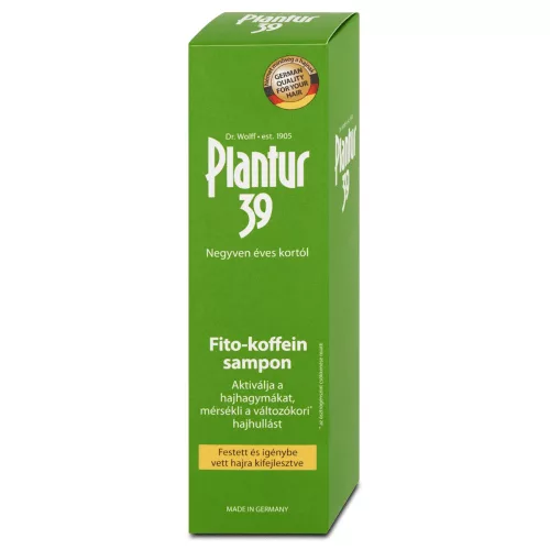 Plantur 39 Fito-koffein sampon festett és igénybevett hajra (250 ml)