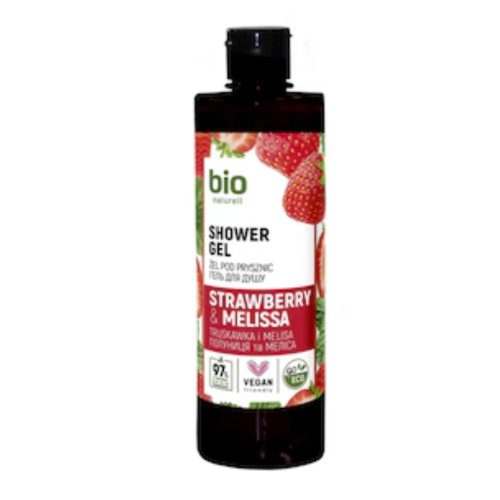 Bio Naturell tusfürdő, Eper 473ml