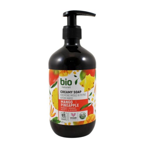 Bio Naturell krémszappan, pumpás, Mangó és Ananász, 946ml