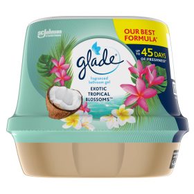 Glade Fürdőszobai Illatosító Zselé 180 g Exotic Tropical Blossoms   Glade Fürdőszobai Illatosító Zselé 180 g Exotic Tropical Blossoms