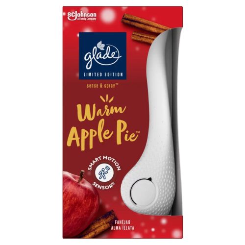 Glade Sense&Spray automata légfrissítő készülék 18ml Warm Apple Pie (fahéjas alma illat) (4db/karton)