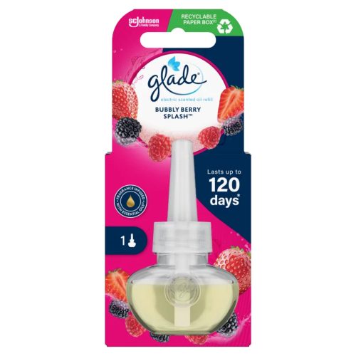 Glade elektromos légfrissítő utántöltő 20ml Bubbly Berry Splash (6db/karton)