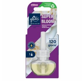 Glade elektromos légfrissítő utántöltő 20ml Super Bloom   Glade elektromos légfrissítő utántöltő 20ml Super Bloom