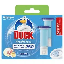 Duck wc öblítő korong UTÁNTÖLTŐ, Marine 2X36ml/cs  (5db/karton)