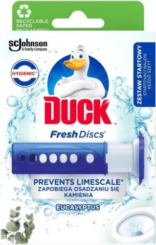 Duck Fresh Discs WC-öblítő korong Eucalyptus (36 ml)