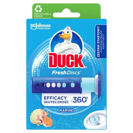 Duck Fresh Discs Marine WC-öblítő korong, 36 ml (5db/karton)