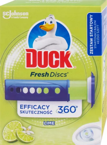 Duck Fresh Discs WC-öblítő korong Lime (36 ml)