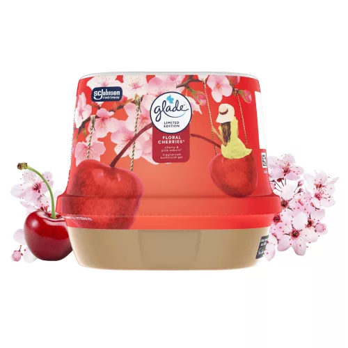 Glade Fürdőszobai Illatosító Zselé Luscious Cherry and Peony (180 g)