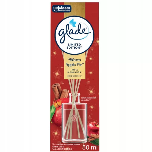 Glade pálcás lakásparfüm 50ml warm apple pie