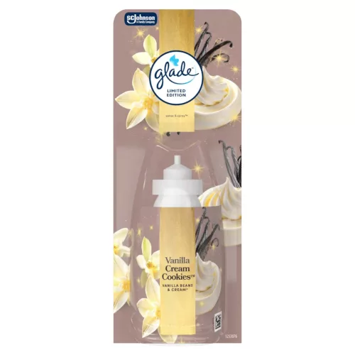 Glade Sense & Spray automata légfrissítő utántöltő Vanilla Cream Cookies (18 ml)