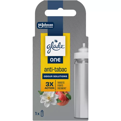 Glade ONE Automata koncentrált légfrissítő utántöltő 10ml Anti-tabac - Dohányfüst semlegesítő