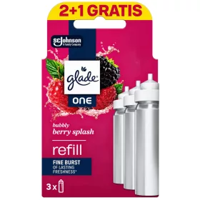   Glade ONE Automata koncentrált légfrissítő utántöltő 3x10ml Bubbly Berry Splash - Bogyós gyümölcsös