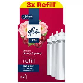   Glade ONE Automata koncentrált légfrissítő utántöltő 3x10ml Luscious Cherry&Peony - Cseresznye és Bazsarózsa