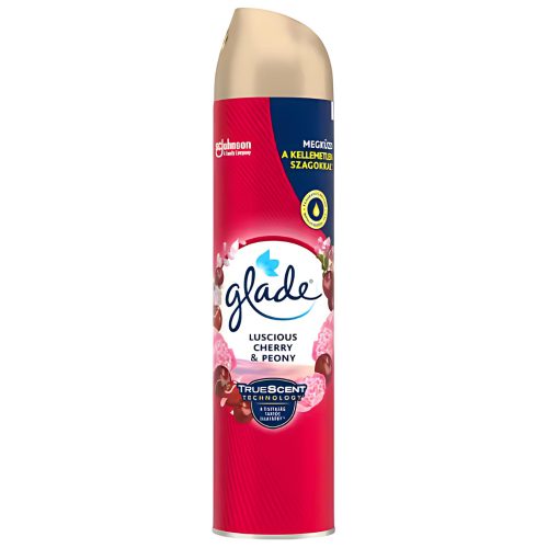 Glade légfrissítő aeroszol Luscious Cherry & Peony (300 ml)