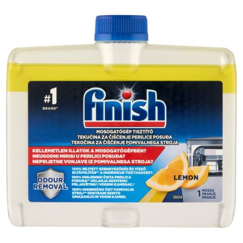 Finish géptisztító 250ml (12db/karton) lemon