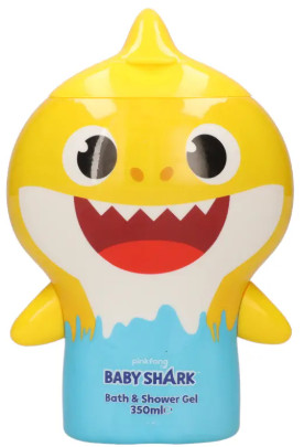 Baby Shark hab- és tusfürdő 350ml
