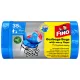 Fino szemeteszsák gyorskötöző füles, "Easy Pack" 35 l, 30db/tekercs 50x55cm